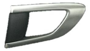2020-2023 Hyundai Sonata Gray Interior Door Handle - Front, Left (Driver) (Used OEM)