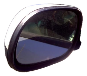 2014-2019 Kia Soul Silver Side/Door Mirror - Left (Driver) (Used OEM)