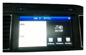 2015 Hyundai Sonata Infotainment Display and Receiver with Navigation (Used OEM)