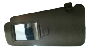 2015-2019 Hyundai Sonata Tan Sun Visor with Illuminated Vanity Mirror for Panoramic Sunroof - Left (Driver) (Used OEM)