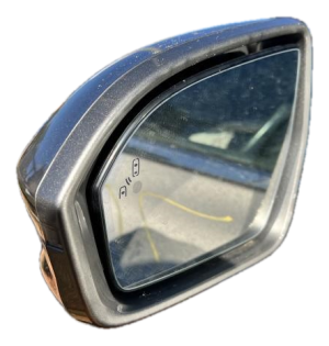 2016-2018 Lincoln MKX Gray Side/Door Mirror - Left (Driver) (Used OEM)