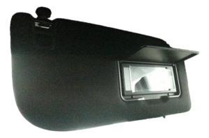 2018-2025 Ford Expedition Black Illuminated Sun Visor - Right (Passenger) (Used OEM)