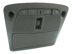 2016-2018 Nissan Altima Tan Overhead Console with Map Lamps and Sunroof Cutout (Used OEM)