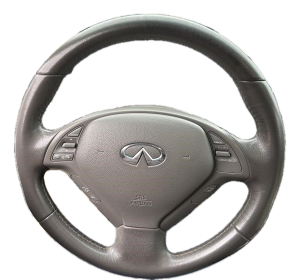 2009-2013 INFINITI G37 Tan Power Tilt and Telescopic Steering Column (Used OEM)