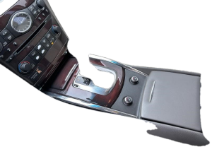 2015 INFINITI Q40 Gray Front Floor Console Panel (Used OEM)