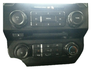 2016 Ford F-150 Radio and Climate Control Panel (Used OEM)