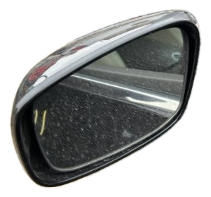 2009-2013 INFINITI G37 Black Power Door/Side View Mirror - Left (Driver) (Used OEM)