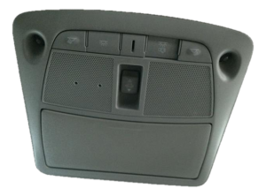 2013-2015 Nissan LEAF Gray Overhead Console Panel with Map Lamps (Used OEM)