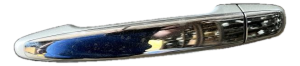 2008-2013 Toyota Highlander Silver Exterior Door Handle - Rear, Left (Driver) (Used OEM)