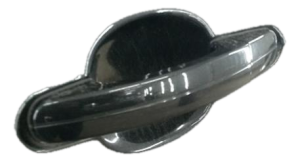 2013-2019 Ford Escape Black Exterior Door Handle - Rear, Left (Driver) (Used OEM)