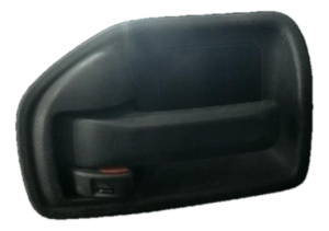 2007-2017 Jeep Wrangler Black Interior Door Handle - Left (Driver) (Used OEM)
