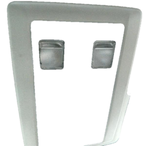 2011-2012 Ram 1500 Gray Overhead Roof Console Panel (Used OEM)