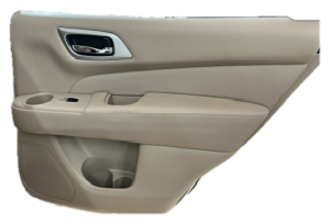 2014-2020 INFINITI QX60 White Door Interior Trim Panel with Power Windows and Locks - Rear, Right (Passenger) (Used OEM)