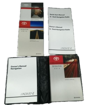 2008-2017 Toyota Sequoia Owners Manual (Used OEM)