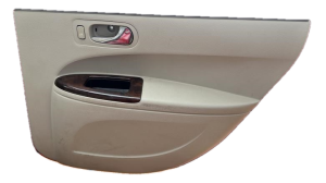 2005-2009 Buick Allure Tan Door Interior Trim Panel - Rear, Right (Passenger) (Used OEM)