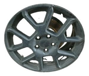2019-2022 Jeep Renegade Black 17x7 5-V Spoke Black Alloy Wheel (Used OEM)