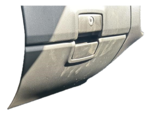 2015-2019 GMC Sierra 2500 HD Black Upper and Lower Glove Box Assembly (Used OEM)