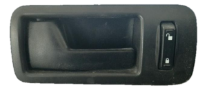 2010-2014 Ford Mustang Black Interior Door Handle - Left (Driver) (Used OEM)