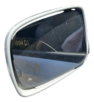 2009-2012 GMC Canyon White Manual Door/Side View Mirror - Left (Driver) (Used OEM)
