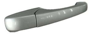 2011-2025 Dodge Durango Silver Exterior Door Handle - Rear, Right (Passenger) (Used OEM)