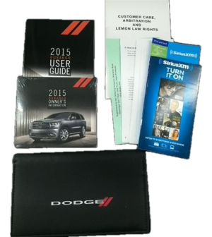 2015 Dodge Durango Owners Manual Kit with Case (Used OEM)