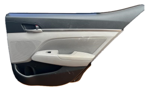 2017-2020 Hyundai Elantra Gray Door Interior Trim Panel - Rear, Right (Passenger) (Used OEM)
