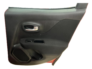 2015-2023 Jeep Renegade Black Door Interior Trim Panel - Rear, Right (Passenger) (Used OEM)