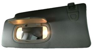 2017-2021 Jeep Compass Gray Illuminated Sun Visor with Vanity Mirror - Left (Driver) (Used OEM)