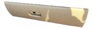 2007-2014 GMC Sierra 2500 HD Tan Lower Glove Box (Used OEM)