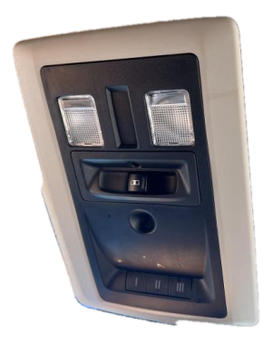 2019-2024 Ram 1500 Classic Gray Roof Console Panel (Used OEM)