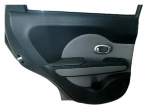 2014-2019 Kia Soul Black Door Interior Trim Panel - Rear, Left (Driver) (Used OEM)