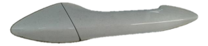 2013-2017 Hyundai Elantra White Exterior Door Handle - Front, Right (Passenger) (Used OEM)