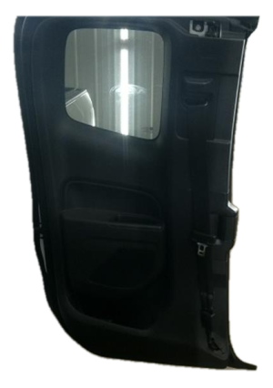 2015-2022 GMC Canyon Black Door Interior Trim Panel with Power Windows and Locks - Rear, Left (Driver) (Used OEM)