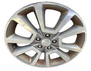 2014-2017 Jeep Patriot Gray 18x7.5 10-Spoke Machined Gray Alloy Wheel (Used OEM)