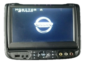 2013 INFINITI QX56 Headrest Entertainment Display Screen - Left (Driver) (Used OEM)