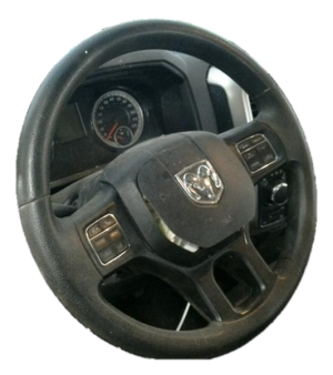2019-2024 Ram 1500 Classic Black Tilt Steering Column with Cruise and Radio Controls (Used OEM)