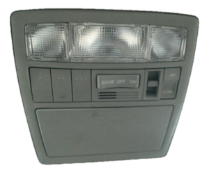 2010-2011 Toyota Camry Gray Overhead Console Panel with Garage Door Opener (Used OEM)