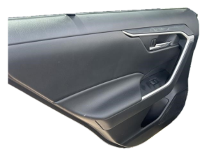 2019-2025 Toyota RAV4 Black Door Interior Trim Panel - Rear, Left (Driver) (Used OEM)
