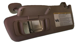 2008-2019 Toyota Sequoia Tan Non-Illuminated Sun Visor - Left (Driver) (Used OEM)