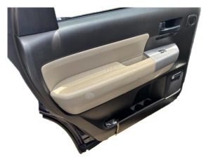2008-2022 Toyota Sequoia Brown Front Door Interior Trim Panel - Rear, Left (Driver) (Used OEM)