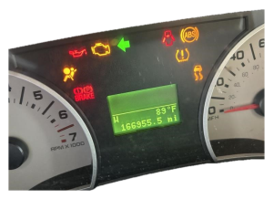 2007 Ford Explorer Instrument Cluster with 4-Line Message Center (Used OEM)