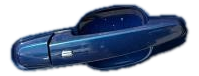 2020-2024 Chevrolet Equinox Blue Passive Entry Exterior Door Handle - Right (Passenger) (Used OEM)