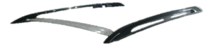 OEM Black Roof Rack Side Rails for 2011-2022 Jeep Grand Cherokee (OEM)