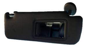 2012-2017 Toyota Camry Black Sun Visor without Illuminated Vanity Mirror - Right (Passenger) (Used OEM)