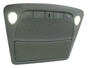 2013-2015 Nissan Altima Gray Overhead Console Panel with Map Lamps (Used OEM)