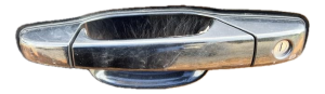 2007-2013 Chevrolet Avalanche Black Front Exterior Door Handle Assembly - Left (Driver) (Used OEM)
