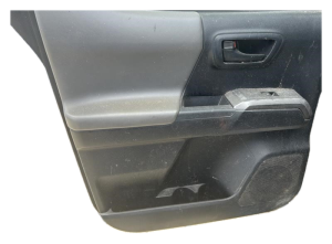 2016-2023 Toyota Tacoma Gray Front Door Interior Trim Panel - Rear, Left (Driver) (Used OEM)