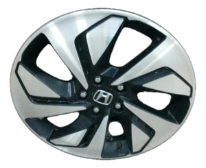 2015-2016 Honda CR-V Black 18x7 5-Spoke Machined Black Alloy Wheel (Used OEM)