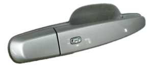 2016 Chevrolet Malibu Silver Keyless Entry Exterior Door Handle - Rear, Right (Passenger) (Used OEM)