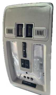 2011 Saab 9-4X Black Floor Console Panel with Sunroof Controls (Used OEM)